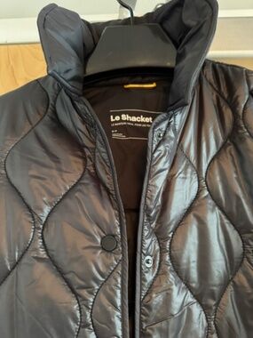LOLE THE SHACKET OVERSIZED JACKET - Black - S